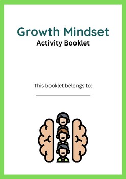 Preview of Growth Mindset Booklet