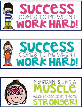 growth mindset bookmarks by inourlibrary teachers pay teachers