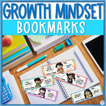 growth mindset bookmarks freebie by teaching in the heart