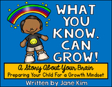 Growth Mindset Brain Book: What You Know, Can Grow!