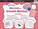Growth Mindset Brain Unit Lesson Plans *BUNDLE with Bullet