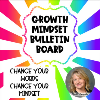 Preview of Growth Mindset Bulletin Board