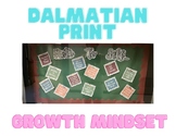Growth Mindset Bulletin Board - Dalmatian Print