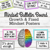 Growth Mindset Bulletin Board Posters