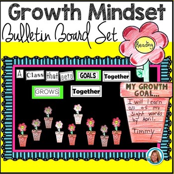 Preview of SPRING Bulletin Board | Growth Mindset