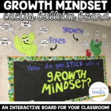 Growth Mindset Bulletin Board Set - Cactus Edition!