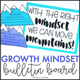 Growth Mindset Bulletin Board and Door Decor Mountain Craft