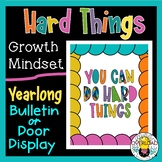 Growth Mindset Bulletin Board or Door Décor | You Can Do H