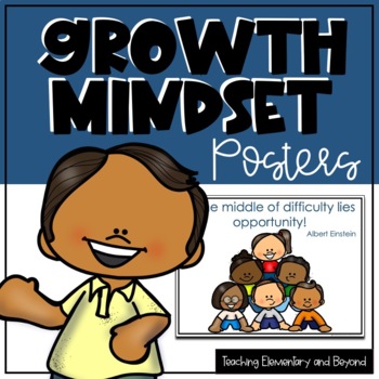 Preview of Primary Growth Mindset Posters
