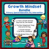 Growth Mindset Bundle Special Education, Primary, and ELL 
