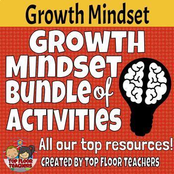 Preview of Growth Mindset Bundle of Activities and Tools