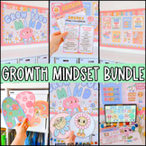 Growth Mindset Classroom Decor Bundle | Editable | Retro G