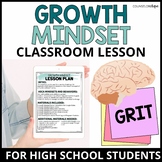 Growth Mindset Classroom Lesson for High School Students