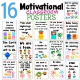 Growth Mindset Posters, Motivational Posters, Motivational Quotes