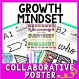 Growth Mindset Collaborative Poster - Back to School Team 