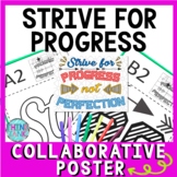 Growth Mindset Collaborative Poster - Back To School - Tea