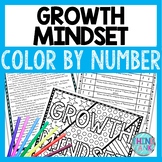 Growth Mindset Color by Number, Reading Passage and Text Marking