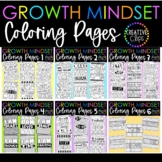 Growth Mindset Coloring Page Bundle {Made by Creative Clip