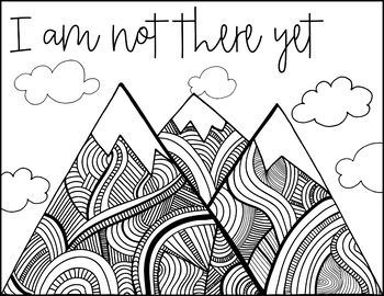 growth mindset coloring pages  20 pageslearning cove