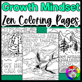 Growth Mindset Coloring Pages, Activity & Worksheets