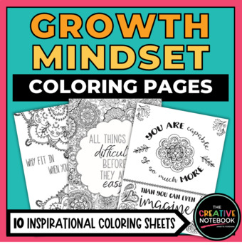 Coloring Journals for Grownups - Creativity Meditation for Growth or for Fun