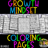 Growth Mindset Coloring Pages BUNDLE