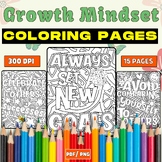Growth Mindset Coloring Pages: Inspiring Quotes & Inspirat