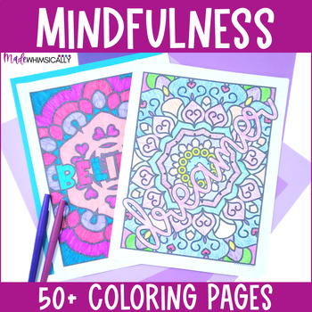 10 Ways to Practice Mindfulness Poster + Make Your Own Mindfulness Collage