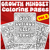 Growth Mindset Coloring Pages | Positive Quotes for Mindfu