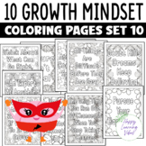 Growth Mindset Coloring Pages Set 10