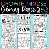 Growth Mindset Coloring Pages- Set 2 {Made by Creative Cli