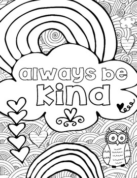 growth mindset coloring pages set 3art is basic  tpt