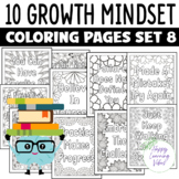 Growth Mindset Coloring Pages Set 8