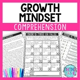 Growth Mindset Comprehension Challenge - Close Reading - F