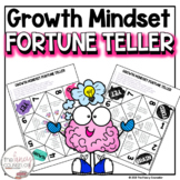 Growth Mindset Cootie Catcher Fortune Teller Craft Activity
