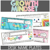 Growth Mindset Desk Plates {EDITABLE too!}