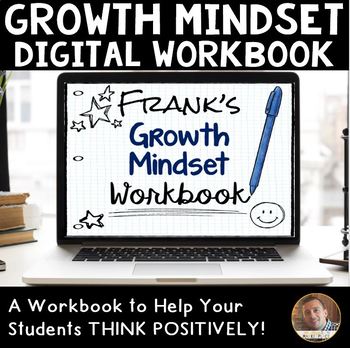 Preview of Growth Mindset Digital Workbook for Google Classroom: Grades 2-5