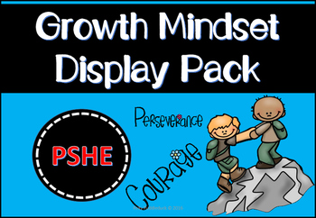 Preview of Growth Mindset Display Pack