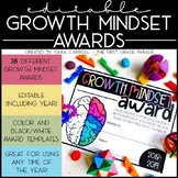 Growth Mindset End of Year Awards