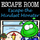 Growth Mindset Escape Room 3rd 4th 5th 6th Grade End of th