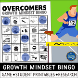 Growth Mindset Famous Failures Bingo Game Activities