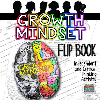 Preview of Growth Mindset Flip Book