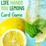 Growth Mindset Game Life Hands You Lemons Cards