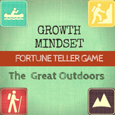 Growth Mindset Game Fortune Teller: The Great Outdoors