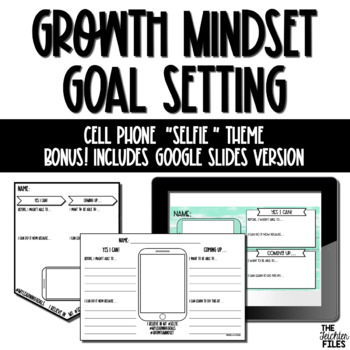 Preview of Growth Mindset Goal Setting