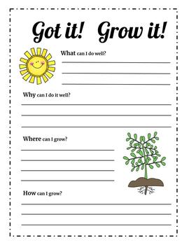 Preview of Growth Mindset/ Goal Setting