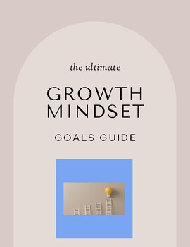Preview of Growth Mindset Guide