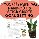 Growth Mindset Handout & Kid-Friendly Goal Setting-Parent 