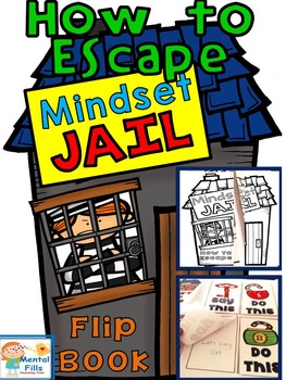 Preview of Growth MINDSET: Escape From (Fixed) Mindset Jail. Flip Book