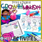 2nd Grade Growth Mindset Activities - Back to School Indep